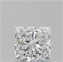 Diamante Natural 1.01 quilates, Princesa , Color F, claridad VVS2 y certificado GIA