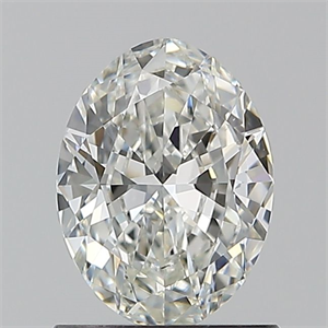 Picture of Natural Diamond 0.90 Carats, Oval with  Cut, G Color, VS2 Clarity and Certified by GIA
