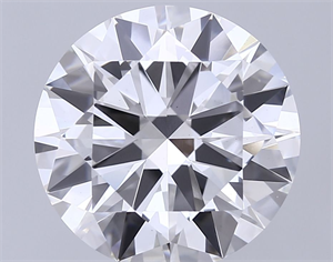 Picture of Lab Grown Diamond 8.03 Carats, Round with Excellent Cut, F Color, VS1 Clarity and Certified by IGI