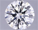 Del inventario de diamantes de laboratorio, 1.33 quilates, Redondo , Color F, claridad SI1 y certificado IGI