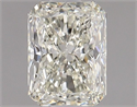 Natural Diamond 1.01 Carats, Radiant with  Cut, L Color, SI2 Clarity and Certified by GIA