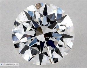 Foto Diamante Natural 0.50 quilates, Redondo , Color E, claridad SI1 y certificado GIA de