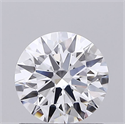 Del inventario de diamantes de laboratorio, 0.74 quilates, Redondo , Color D, claridad VVS1 y certificado IGI