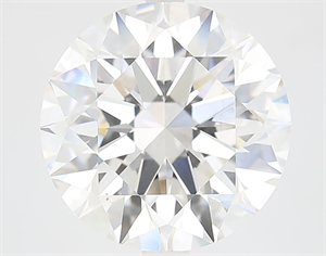 Picture of Lab Grown Diamond 5.72 Carats, Round with Ideal Cut, F Color, VS1 Clarity and Certified by IGI