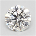 Natural Diamond 0.42 Carats, Round with Excellent Cut, F Color, VVS1 Clarity and Certified by GIA