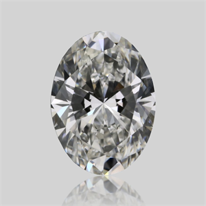 Picture of Natural Diamond 0.32 Carats, Oval with  Cut, H Color, VS1 Clarity and Certified by GIA