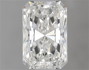 Picture of Natural Diamond 0.72 Carats, Radiant with  Cut, I Color, VVS2 Clarity and Certified by GIA