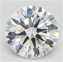 Lab Grown Diamond 4.51 Carats, Round with Excellent Cut, D Color, VVS1 Clarity and Certified by GIA