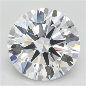 Picture of Lab Grown Diamond 4.51 Carats, Round with Excellent Cut, D Color, VVS1 Clarity and Certified by GIA