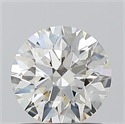 Natural Diamond 1.00 Carats, Round with Excellent Cut, I Color, SI1 Clarity and Certified by GIA