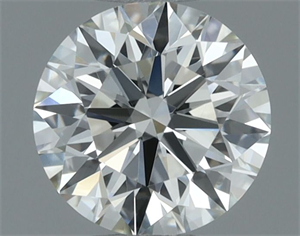 Foto Diamante Natural 0.50 quilates, Redondo , Color H, claridad VVS1 y certificado IGI de