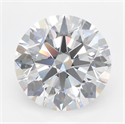 Del inventario de diamantes de laboratorio, 2.74 quilates, Redondo , Color D, claridad VVS1 y certificado IGI