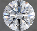 Diamante Natural 3.03 quilates, Redondo , Color E, claridad VVS1 y certificado GIA