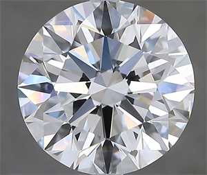 Foto Diamante Natural 3.03 quilates, Redondo , Color E, claridad VVS1 y certificado GIA de