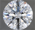Diamante Natural 3.03 quilates, Redondo , Color E, claridad VVS1 y certificado GIA