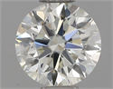 Natural Diamond 0.54 Carats, Round with Excellent Cut, I Color, VS2 Clarity and Certified by IGI
