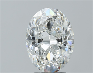 Picture of Natural Diamond 3.01 Carats, Oval with  Cut, G Color, VS2 Clarity and Certified by GIA