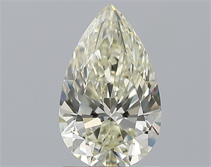 Picture of Natural Diamond 1.20 Carats, Pear with  Cut, L Color, IF Clarity and Certified by GIA