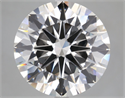 Lab Grown Diamond 10.01 Carats, Round with Excellent Cut, G Color, VS1 Clarity and Certified by IGI