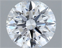 Del inventario de diamantes de laboratorio, 1.01 quilates, Redondo , Color D, claridad VVS2 y certificado IGI