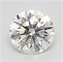 Natural Diamond 0.40 Carats, Round with Excellent Cut, I Color, VVS2 Clarity and Certified by GIA