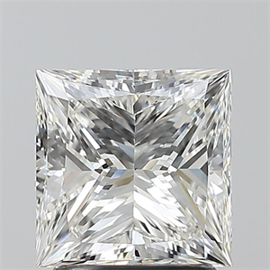 Picture of Natural Diamond 2.01 Carats, Princess with  Cut, H Color, VS2 Clarity and Certified by GIA