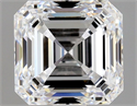 Natural Diamond 1.70 Carats, Asscher with  Cut, D Color, VVS1 Clarity and Certified by GIA