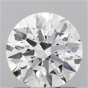 Del inventario de diamantes de laboratorio, 1.03 quilates, Redondo , Color E, claridad VS1 y certificado IGI