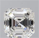Natural Diamond 1.70 Carats, Asscher with  Cut, H Color, VS2 Clarity and Certified by GIA