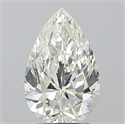 Natural Diamond 2.01 Carats, Pear with  Cut, I Color, VS2 Clarity and Certified by GIA