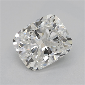 Foto Diamante Natural 1.21 quilates, Del cojín , Color H, claridad VS2 y certificado GIA de