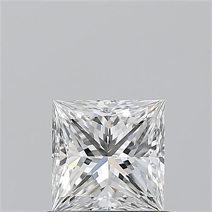 Foto Diamante Natural 0.73 quilates, Princesa , Color F, claridad VVS2 y certificado GIA de