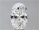 Natural Diamond 5.02 Carats, Oval with  Cut, F Color, VS1 Clarity and Certified by GIA