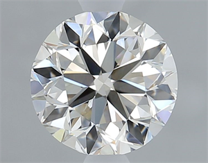 Picture of Natural Diamond 0.90 Carats, Round with Very Good Cut, L Color, VVS2 Clarity and Certified by GIA