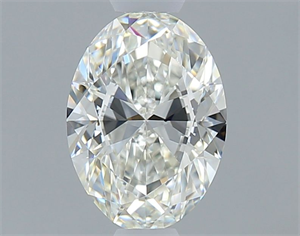 Foto Diamante Natural 0.60 quilates, Ovalado , Color I, claridad IF y certificado GIA de