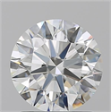 Diamante Natural 1.50 quilates, Redondo , Color J, claridad VVS2 y certificado GIA