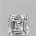 Natural Diamond 1.02 Carats, Asscher with  Cut, E Color, VS2 Clarity and Certified by GIA