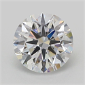 Lab Grown Diamond 1.01 Carats, Round with Ideal Cut, D Color, VVS2 Clarity and Certified by IGI