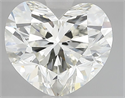 Natural Diamond 3.56 Carats, Heart with  Cut, J Color, VS1 Clarity and Certified by IGI