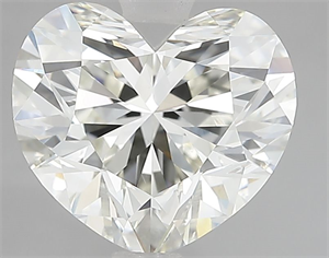 Foto Diamante Natural 3.56 quilates, Corazón , Color J, claridad VS1 y certificado IGI de
