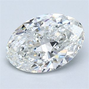 Picture of Natural Diamond 2.01 Carats, Oval with  Cut, G Color, VS2 Clarity and Certified by GIA