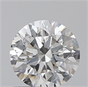 Natural Diamond 0.80 Carats, Round with Excellent Cut, F Color, SI1 Clarity and Certified by GIA