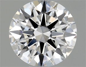 Picture of Natural Diamond 0.43 Carats, Round with Excellent Cut, D Color, VVS1 Clarity and Certified by GIA