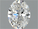 Diamante Natural 0.50 quilates, Ovalado , Color F, claridad VS1 y certificado GIA