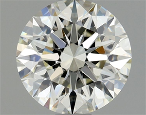 Picture of Natural Diamond 0.80 Carats, Round with Excellent Cut, K Color, VS1 Clarity and Certified by GIA