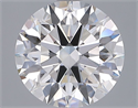 Lab Grown Diamond 3.04 Carats, Round with Ideal Cut, E Color, VVS2 Clarity and Certified by IGI