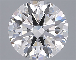 Picture of Lab Grown Diamond 3.04 Carats, Round with Ideal Cut, E Color, VVS2 Clarity and Certified by IGI