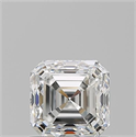 Diamante Natural 1.01 quilates, Asscher , Color G, claridad VVS2 y certificado GIA