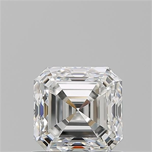 Picture of Natural Diamond 1.01 Carats, Asscher with  Cut, G Color, VVS2 Clarity and Certified by GIA