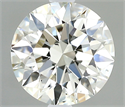 Diamante Natural 0.55 quilates, Redondo , Color J, claridad VS1 y certificado IGI
